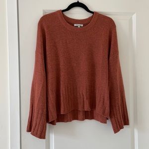 Madewell Loose Fit Rust Sweater